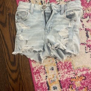 American eagle jean shorts
